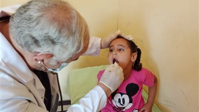 الكشف على 376 مريضًا في قافلة علاجية مجانية بالدقهلية