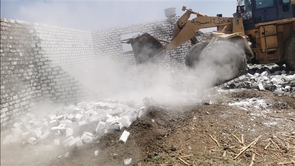 حملة إزالات بأسيوط