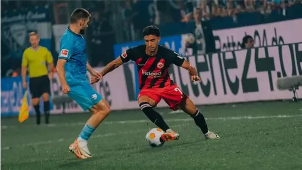 عمر مرموش من مباراة