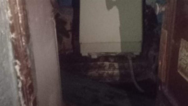 حريق بشقة سكنية