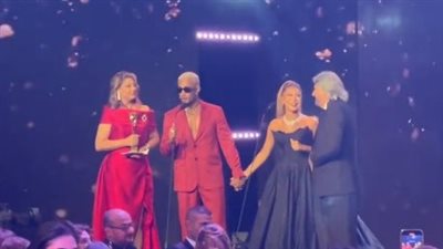 بحبك أوي.. تصالح نوال الزغبي ومحمد رمضان بعد خلافهما في حفل الموريكس دور | فيديو