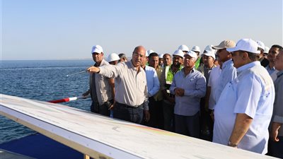 وزير النقل: 77% نسبة إنجاز تنفيذ محطة متعددة الأغراض بميناء سفاجا البحري 