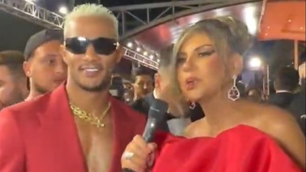 محمد رمضان والإعلامية