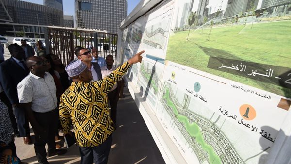 جانب من جولة الوفد