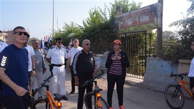 نائب محافظ البحيرة تطلق إشارة بدء ماراثون الدراجات بمشاركة 300 شاب وفتاة