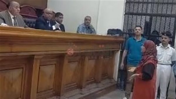 سيدة فاقوس أمام المحكمة