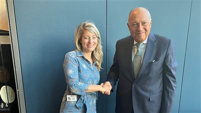 وزير الخارجية يلتقي نظيرته الكندية على هامش أعمال جمعية الأمم المتحدة 