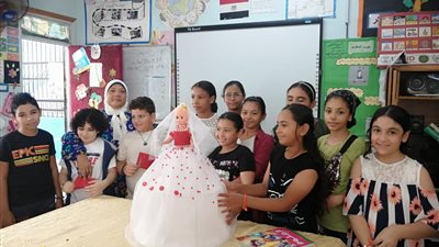 احتفال بالمولد النبوي وورش رسم.. قصر الطفل يرسم البهجة على وجوه أطفال ابن طولون و57357