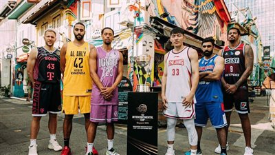 قائد الأهلي يشارك في جولة ترويجية لكأس العالم للأندية لكرة السلة بسنغافورة