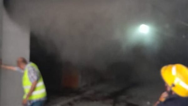 حريق مول تجارى تحت