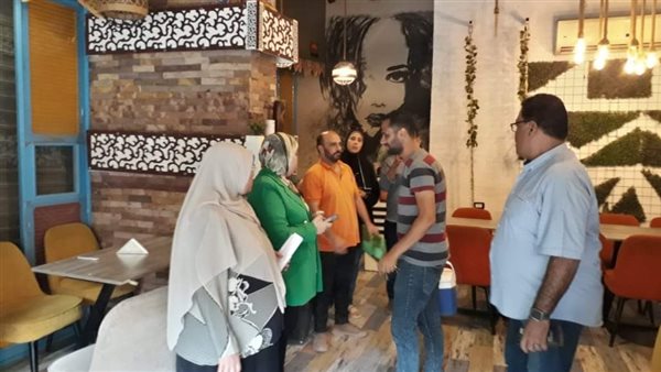 غلق مطعم بالمنوفية