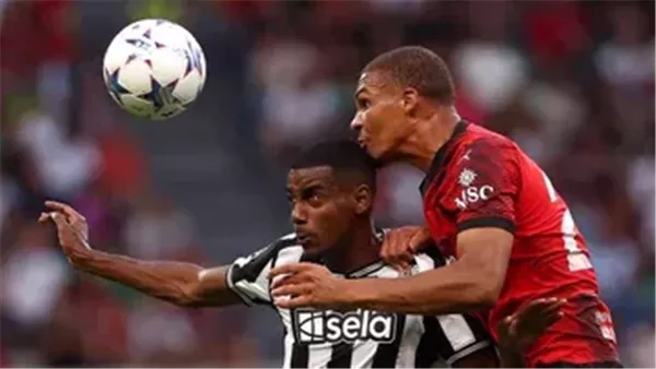 مباراة نيوكاسل وميلان