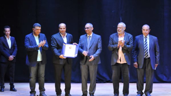 جانب من التكريم 