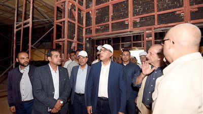 مدبولي يتفقد مشروع إنشاء ساحة ومبنى السلام بسانت كاترين