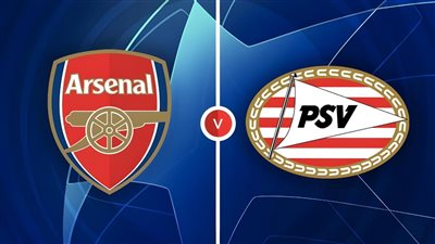 القنوات الناقلة لمباراة أرسنال وآيندهوفن اليوم في دوري أبطال أوروبا 2023/2024 والتشكيل