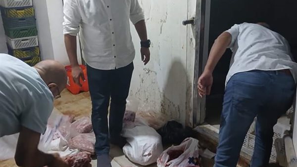 ضبط نصف طن لحوم غير