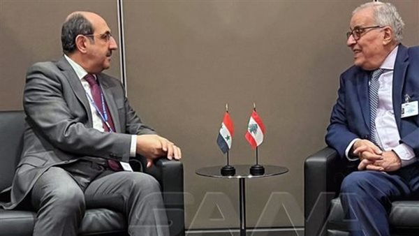 السفير السوري ووزير