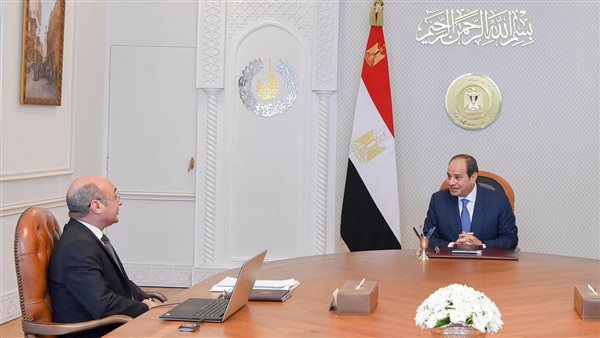 الرئيس السيسي ووزير