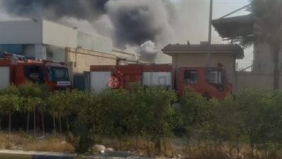 ماس كهربائي وراء حريق عقار شبين القناطر