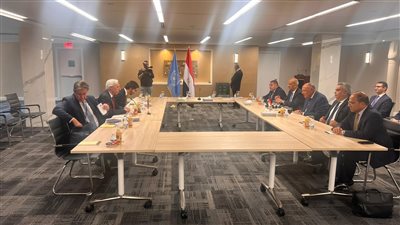 مشاورات ثنائية بين وزيري خارجية مصر والبرتغال في نيويورك 