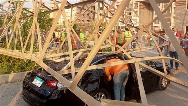 سقوط برج ضغط عالٍ