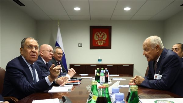 أبو الغيط ولافروف