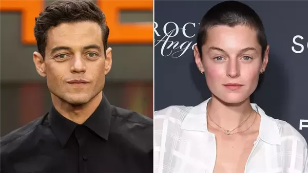  رامي مالك وإيما