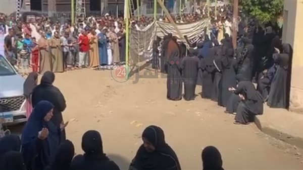 جنازة الضحية 