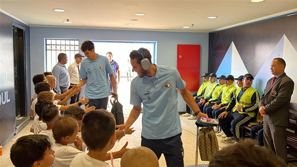 وصول لاعبو بيراميدز