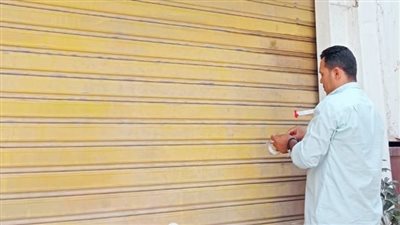 غلق وتشميع معرض سيارات رمضان موتورز بمدينة نصر 