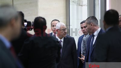 أحدث ظهور للمستشار عدلي منصور رئيس الجمهورية السابق باحتفالية هيكل للصحافة | صورة