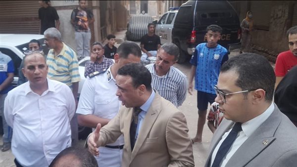 جانب من المعاينة