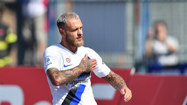 دي ماركو يحتفل بهدف