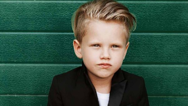 قصات شعر أطفال أولاد