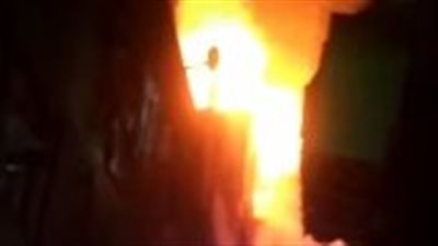 السيطرة على حريق نشب داخل عقار بالوراق دون وقوع إصابات