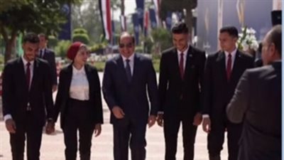 السيسي يلتقي رؤساء وممثلي اتحادات طلاب شباب الجامعات