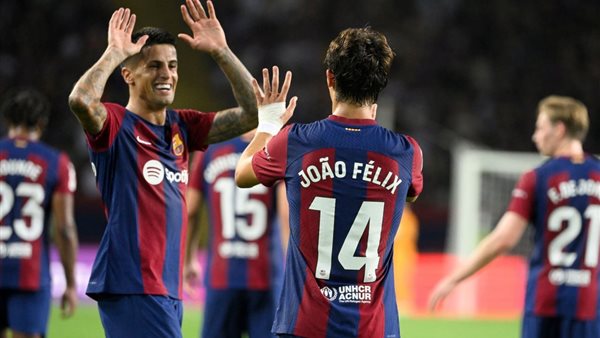 لاعبو برشلونة