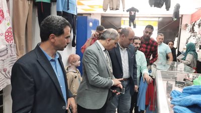 بأسعار مخفضة.. افتتاح معرض أهلا مدرستي بإدارة شرق كفر الشيخ