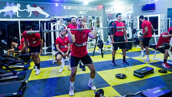 مران يد الأهلي رجال