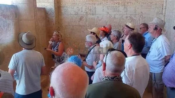 وفد سياحي بالمنيا