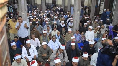 سوهاج تحتفل بذكرى المولد النبوي الشريف بمسجد العارف بالله