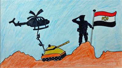 أجمل رسومات حرب أكتوبر للأطفال والكبار.. فيديوهات ورسومات أخرى لتلوين النصر