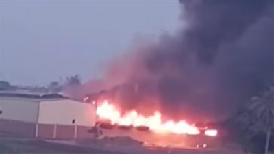 اندلاع حريق في مخزن شيبسي بالمحلة.. والدفع بـ 7 سيارات إطفاء للسيطرة عليه