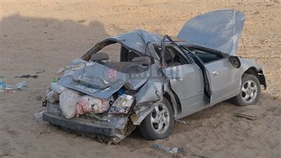 إصابة نائب رئيس مجلس الدولة وزوجته وأولاده في انقلاب سيارة ملاكي بالمنيا