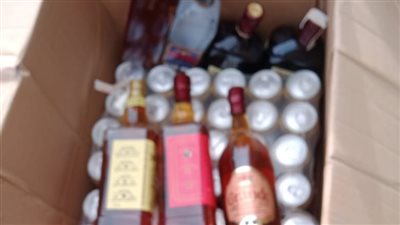 تموين الإسكندرية: ضبط محل لبيعه خمورا مجهولة المصدر دون تصريح