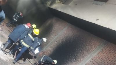 نشوب حريق داخل دار مناسبات بعقار مكون من 11 طابقا بمنطقة الزيتون 