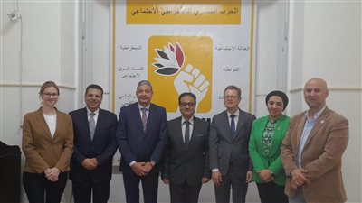 المرشح الرئاسي المُحتمل فريد زهران يلتقي السفير الألماني