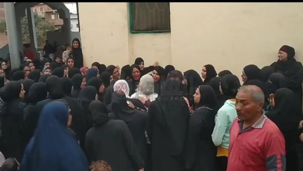 حزن الأهالي على ضحايا