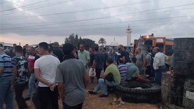 إصابة 52 عاملًا في تصادم 5 أتوبيسات وميكروباص بطريق الإسكندرية الصحراوي