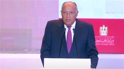 وزير الخارجية خلال مؤتمر حكاية وطن: الرئيس حريص على أن تتسم السياسة الخارجية بمبادئ إنسانية وأخلاقية| بث مباشر